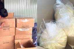 7 tạ kem dưỡng trắng da không rõ nguồn gốc bị thu giữ ở Gia Lai