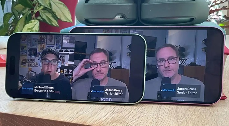 Du Xuân với iPhone 16 Plus màn hình lớn hay thêm tiền cho iPhone 17 nhỏ gọn và hiện đại? 3 Màn hình iPhone 16 Plus có lợi thế về kích thước hiển thị.