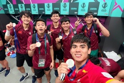 Chùm ảnh U23 Việt Nam kiên cường hạ U23 Hàn Quốc giành hạng ba châu Á