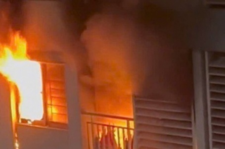 Công an thông tin về vụ cháy chung cư làm 3 mẹ con bị thương