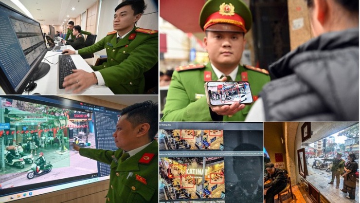 Cận cảnh quy trình phạt nguội vi phạm trật tự đô thị của Công an Hà Nội: Mắt thần soi từng mét vuông, đã vi phạm là bị xử lý - 18