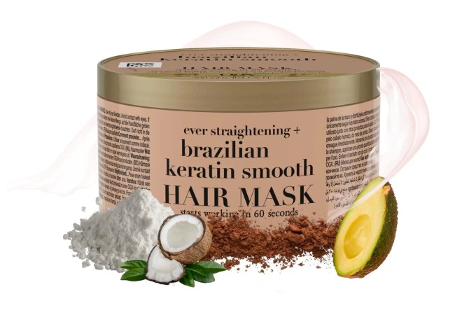 OGX Keratin Oil Hair Mask.