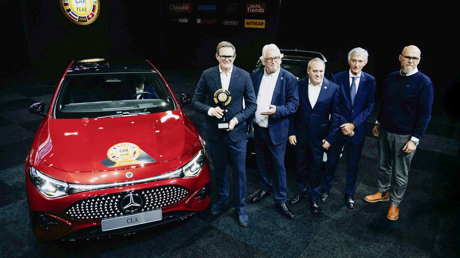 Mercedes-Benz CLA bản thuần điện được vinh danh là Xe của Năm 2026 (Car of the Year 2026) tại châu Âu.