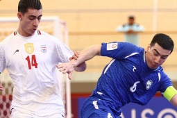 Video bóng đá futsal Iran - Uzbekistan: Ngược dòng mãn nhãn, 11 bàn rực lửa (Vô địch châu Á)