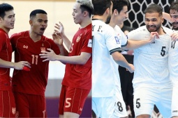 Trực tiếp bóng đá Thái Lan - Iraq: Liên tục dồn ép (Futsal châu Á)