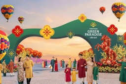 Mới chạm ngõ Xuân, Cần Giờ đã “bật mood” lễ hội: Du khách ùn ùn chốt lịch về thiên đường xanh ăn Tết sớm