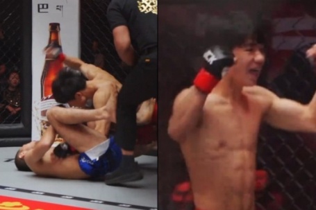 Võ sĩ MMA Trung Quốc chỉ mất 5 giây đấm gục đối thủ