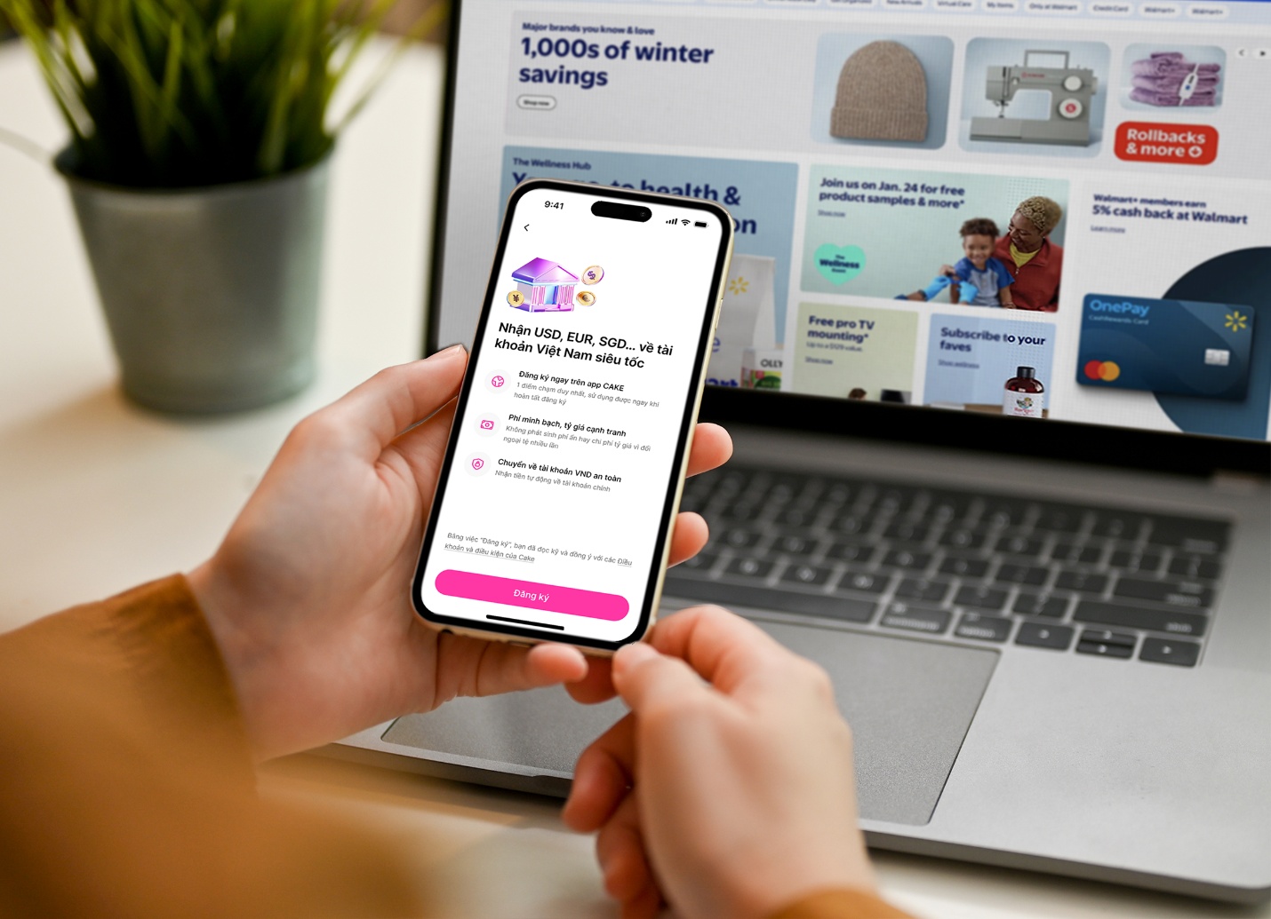 Ngân hàng số Cake tiên phong phát triển giải pháp nhận tiền quốc tế