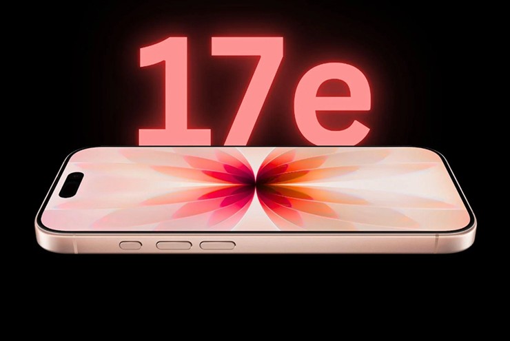 iPhone 17e sẽ có Dynamic Island ở mặt trước...