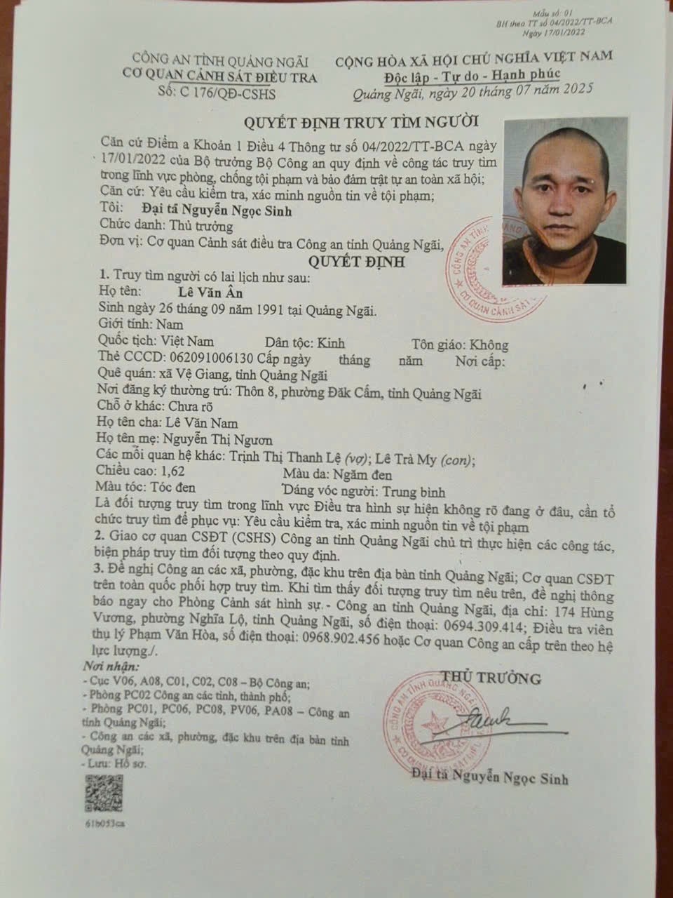 Lai lịch bất hảo của đối tượng cướp ngân hàng ở Gia Lai - 2