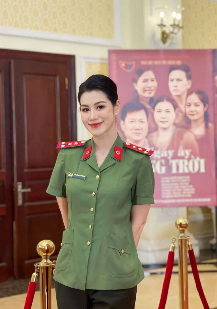 Diễn viên Lưu Huyền Trang. (Ảnh: FBNV)
