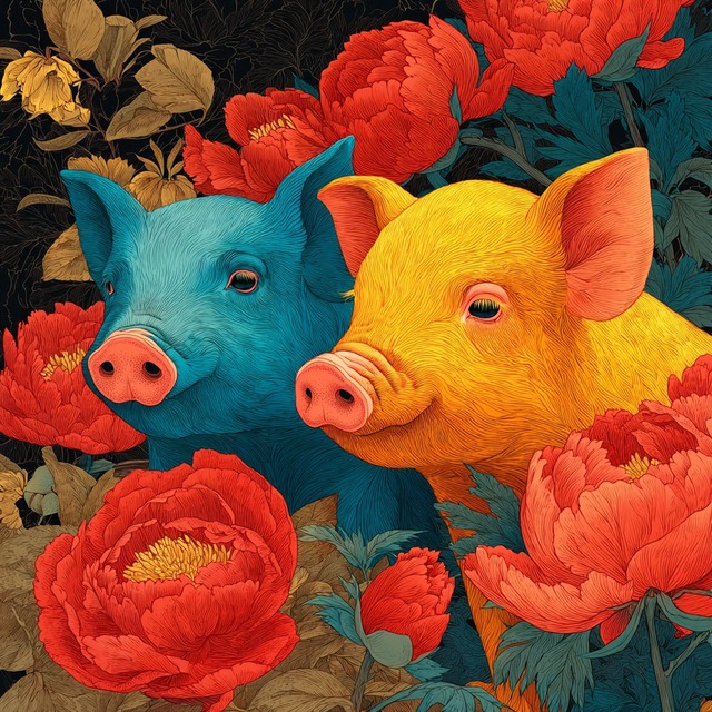 Sự nghiệp và tài lộc của con giáp Hợi phát triển rõ rệt trong năm Bính Ngọ. Ảnh minh họa