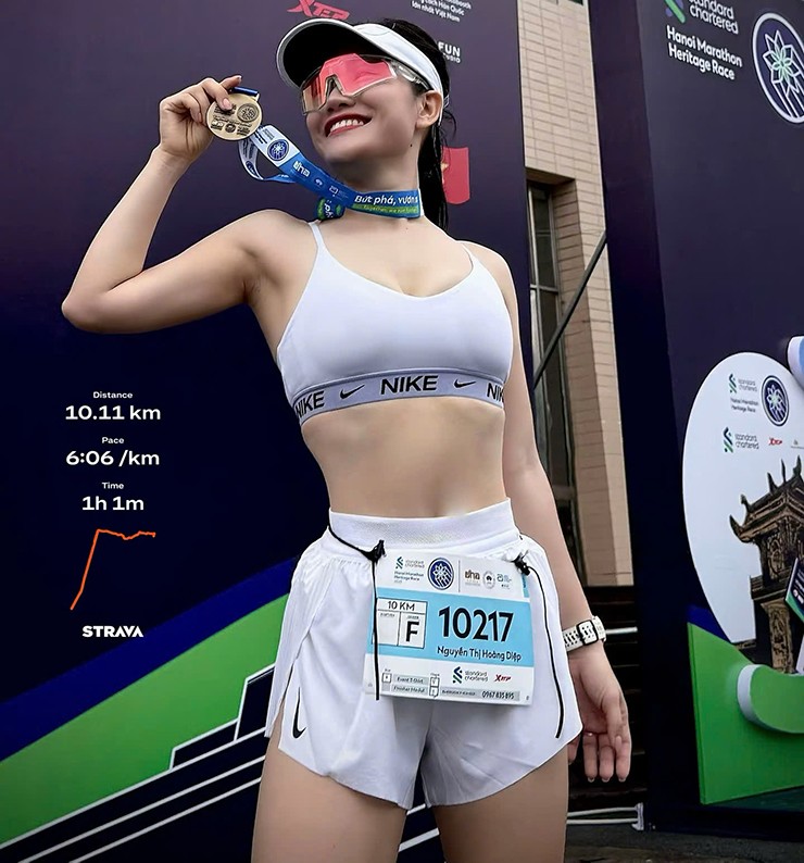 Trịnh Lệ đặt mục tiêu chinh phục 70km chạy trail 