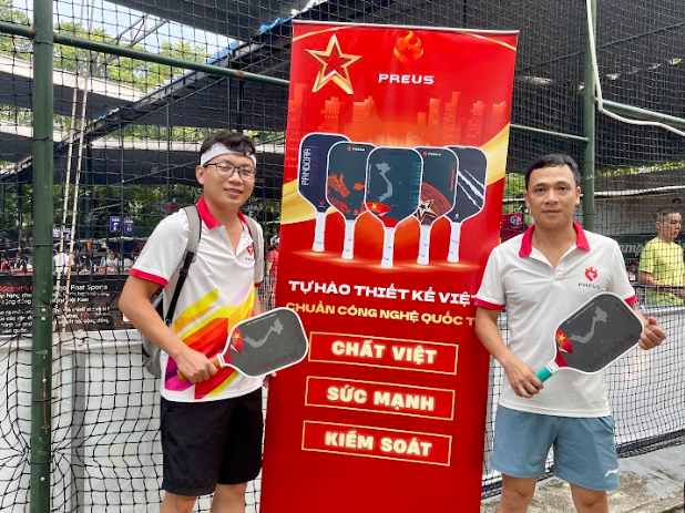 Những cây vợt Preus Pickleball được thiết kế dựa trên sự thấu hiểu về thể trạng và sải tay của người Việt