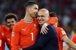 Ronaldo khép lại lùm xùm đình công ở Al Nassr, HLV tuyển Bồ Đào Nha nói gì?