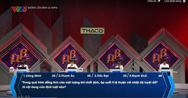 Olympia 26: Nam sinh Hà Nội bứt phá ngoạn mục, giành vòng nguyệt quế Tuần