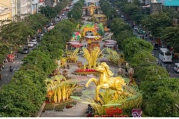 Đường hoa Nguyễn Huệ mở rộng không gian, lần đầu trải nghiệm ngày - đêm