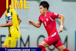 Đình Bắc xé lưới đội bóng Singapore bị VAR từ chối, CAHN ôm hận ở Cúp C2 châu Á