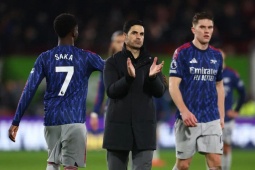 HLV Arteta có thể rời Arsenal nếu không vô địch Ngoại hạng Anh, chờ ghế nóng Barca