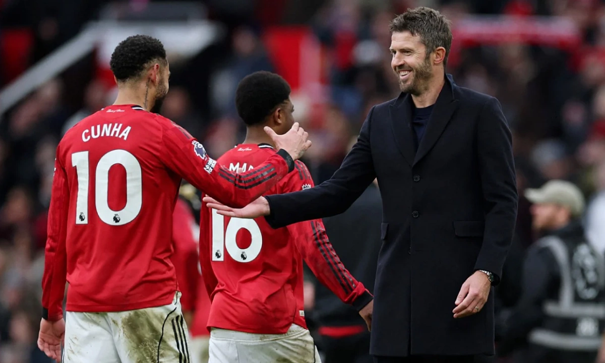 Carrick đang làm tốt công việc của một HLV tạm quyền