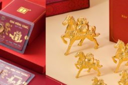 Đầu năm Bính Ngọ, vàng trang sức hình ngựa chiếm lĩnh thị trường