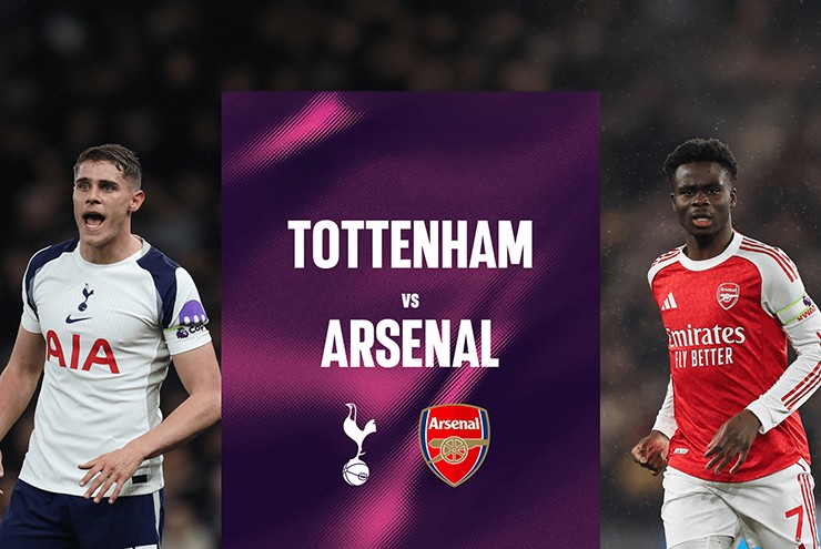 Trực tiếp bóng đá Tottenham - Arsenal: Saka - Trossard đá chính (Ngoại hạng Anh)