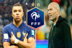 HLV Zidane đạt thỏa thuận dẫn dắt tuyển Pháp, Mbappe mừng “như cá gặp nước”