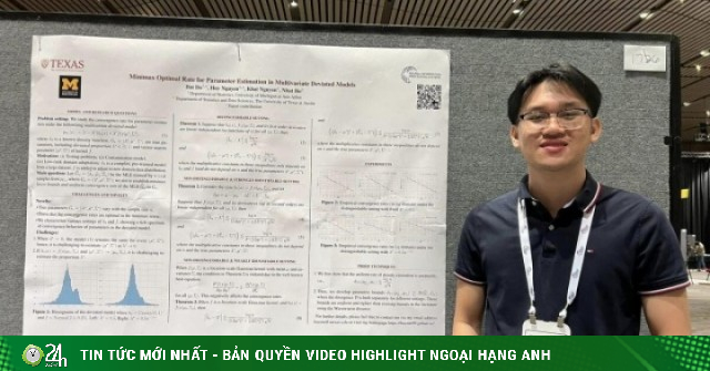 Chàng trai Việt 27 tuổi sở hữu 26 công trình AI, nhận giải thưởng danh giá tại Mỹ