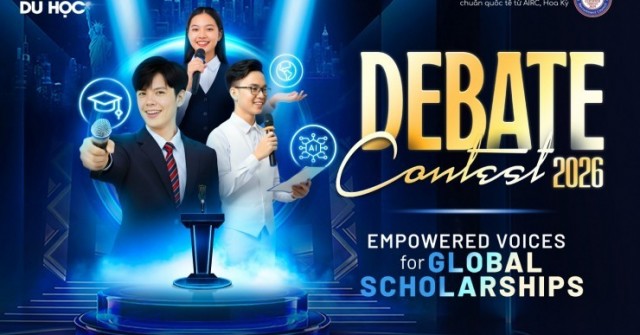 Từ tranh biện tiếng Anh đến học bổng THPT Mỹ tại ILA Debate Contest 2026