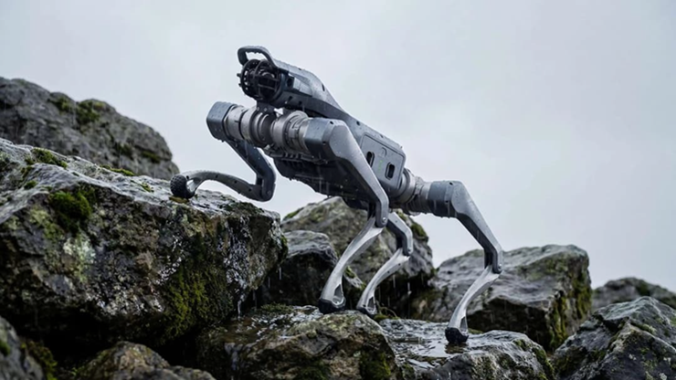 Chó robot tích hợp của Unitree phô diễn sức mạnh đáng kinh ngạc.