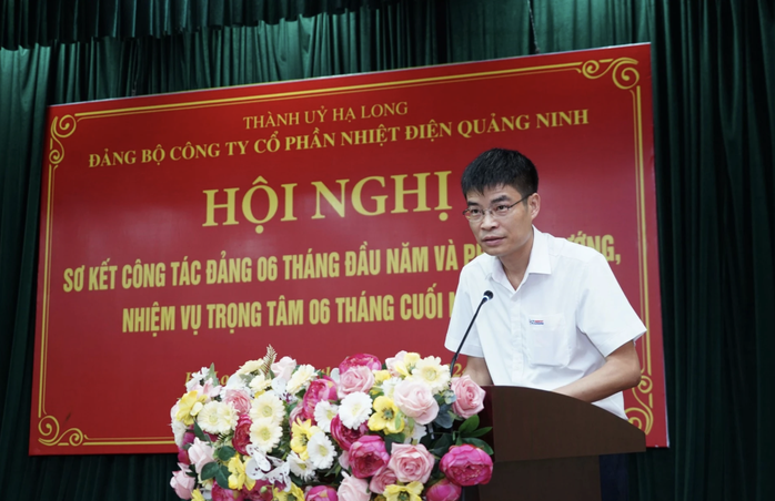Phó tổng giám đốc Công ty Nhiệt điện Quảng Ninh Lê Việt Cường khi chưa bị khởi tố. Ảnh: Công ty Nhiệt điện Quảng Ninh.
