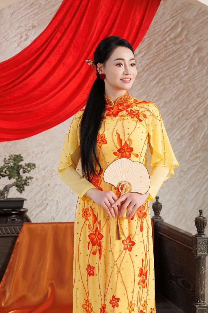 Nữ diễn viên tiếp tục góp mặt trong bộ phim "Bước chân vào đời" trên VTV.