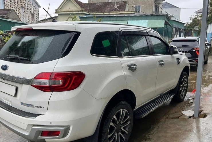 Chiếc xe liên quan đến vụ việc.