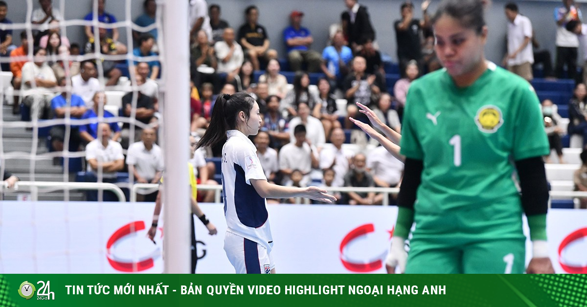 Video bóng đá ĐT nữ Malaysia - Thái Lan: Hủy diệt 8 bàn, hẹn đấu Việt Nam (Futsal Đông Nam Á)