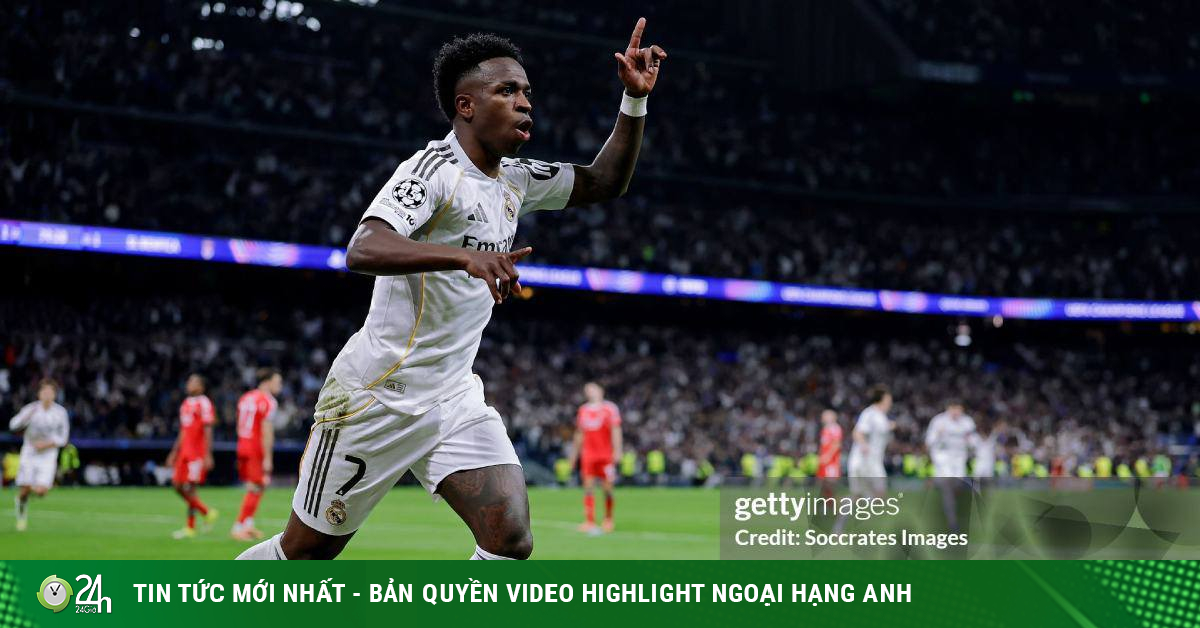 Real thắng Benfica, đi tiếp tại Cúp C1: Bản lĩnh ông lớn, Vinicius lại ghi dấu ấn