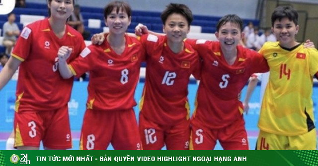 Tuyển Futsal nữ Việt Nam vào bán kết giải Đông Nam Á