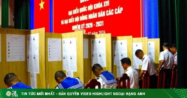 218 khu vực được bỏ phiếu sớm