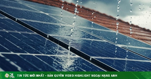 Đột phá pin perovskite có thể chuyển đổi nước mưa thành điện năng