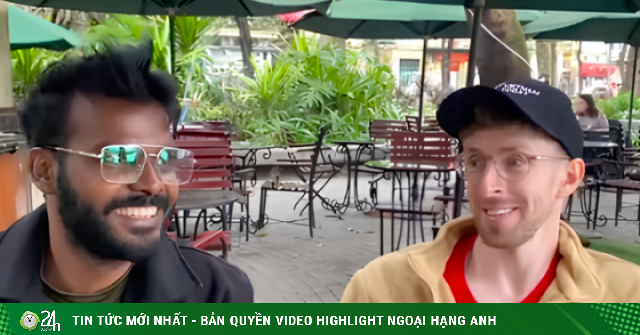 Dân mạng cười bò với 2 chàng Tây rủ nhau vào quán cà phê 'luyện' tiếng Việt