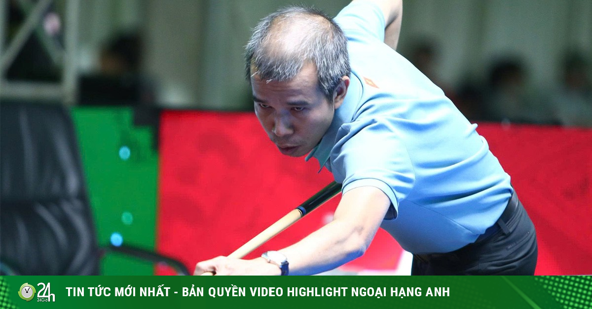 "Ông trùm bi-a" Quyết Chiến áp đảo đối thủ, tuyển VN khởi đầu thuận lợi tại giải thế giới