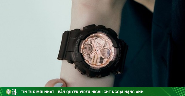 Casio ra mắt G-Shock GMA-S140PG phủ vàng hồng cá tính, giá không quá cao