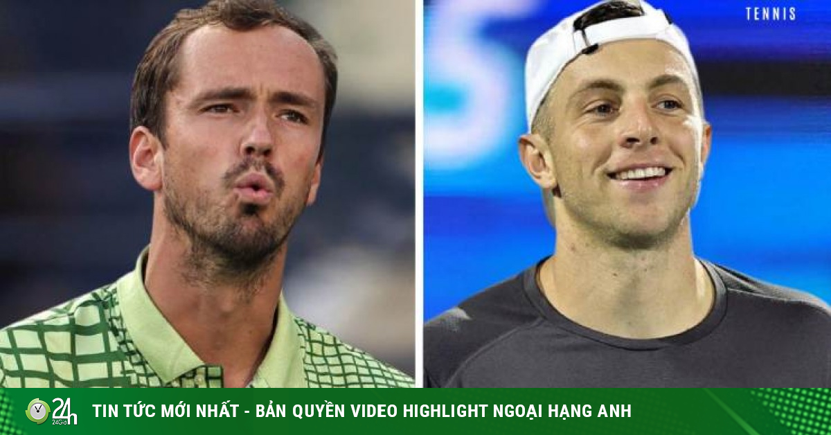 Tennis đỉnh cao thế giới: Medvedev đấu cúp với Griekspoor, đòi "cả vốn lẫn lời"