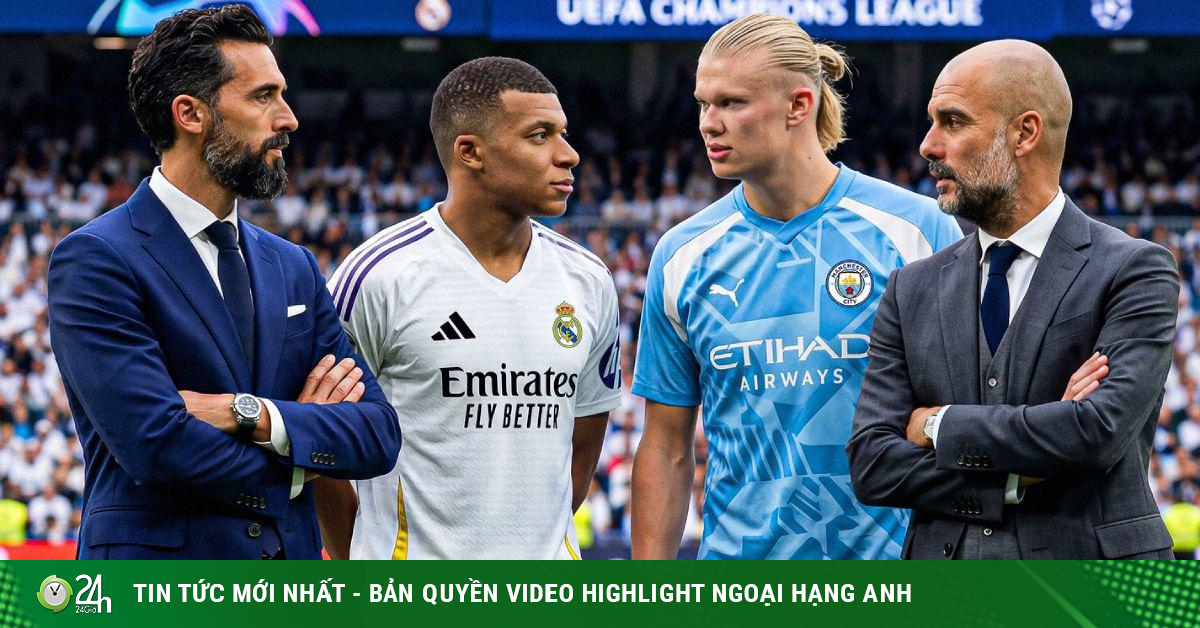 Sao Real "ngán tận cổ" vì gặp Man City ở Cúp C1, Mbappe dễ lỡ đại chiến Haaland