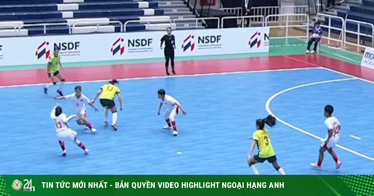 Video bóng đá ĐT nữ Indonesia - Australia: Hai bàn thắng chớp nhoáng (Futsal Đông Nam Á)