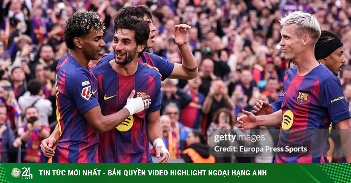 Nóng bảng xếp hạng La Liga: Barcelona thắng lớn, bỏ xa Real Madrid