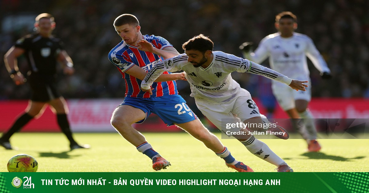 Trực tiếp bóng đá MU - Crystal Palace : “Quỷ đỏ” quyết chiếm top 3 (Ngoại hạng Anh)