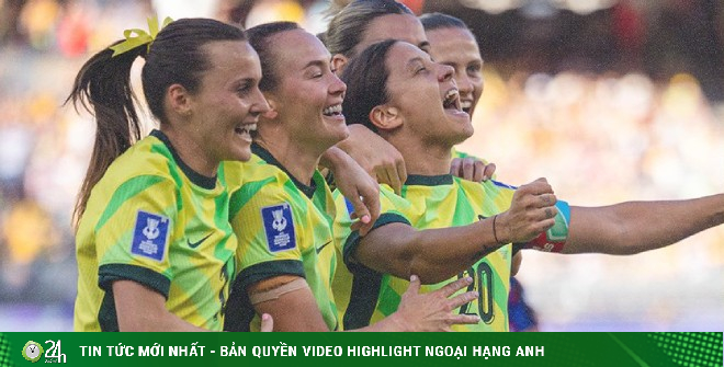 Video bóng đá ĐT nữ Australia - Philippines: Sao Chelsea tỏa sáng (Asian Cup)