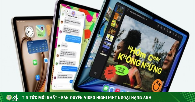 iPad Air M4 tràn đầy nội lực ra mắt với giá bán không thể ngờ