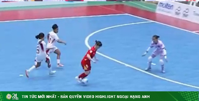 Video bóng đá nữ Việt Nam - Indonesia: Những khoảnh khắc nghẹt thở (Futsal Đông Nam Á)