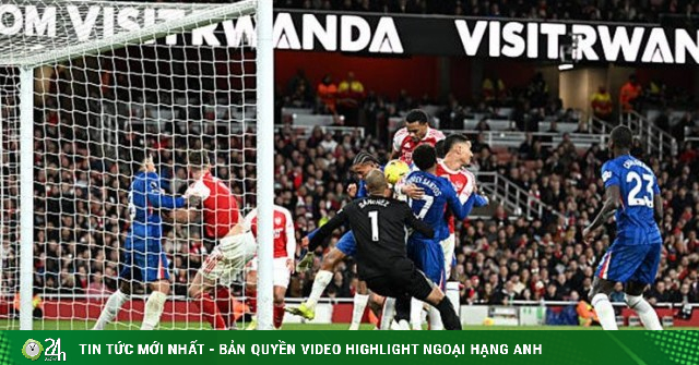 Arsenal thắng sát nút Chelsea & sắp phá kỷ lục ghi bàn phạt góc, HLV Arteta nói gì?